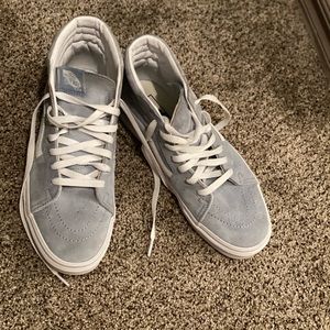 Suede vans size 9(w)